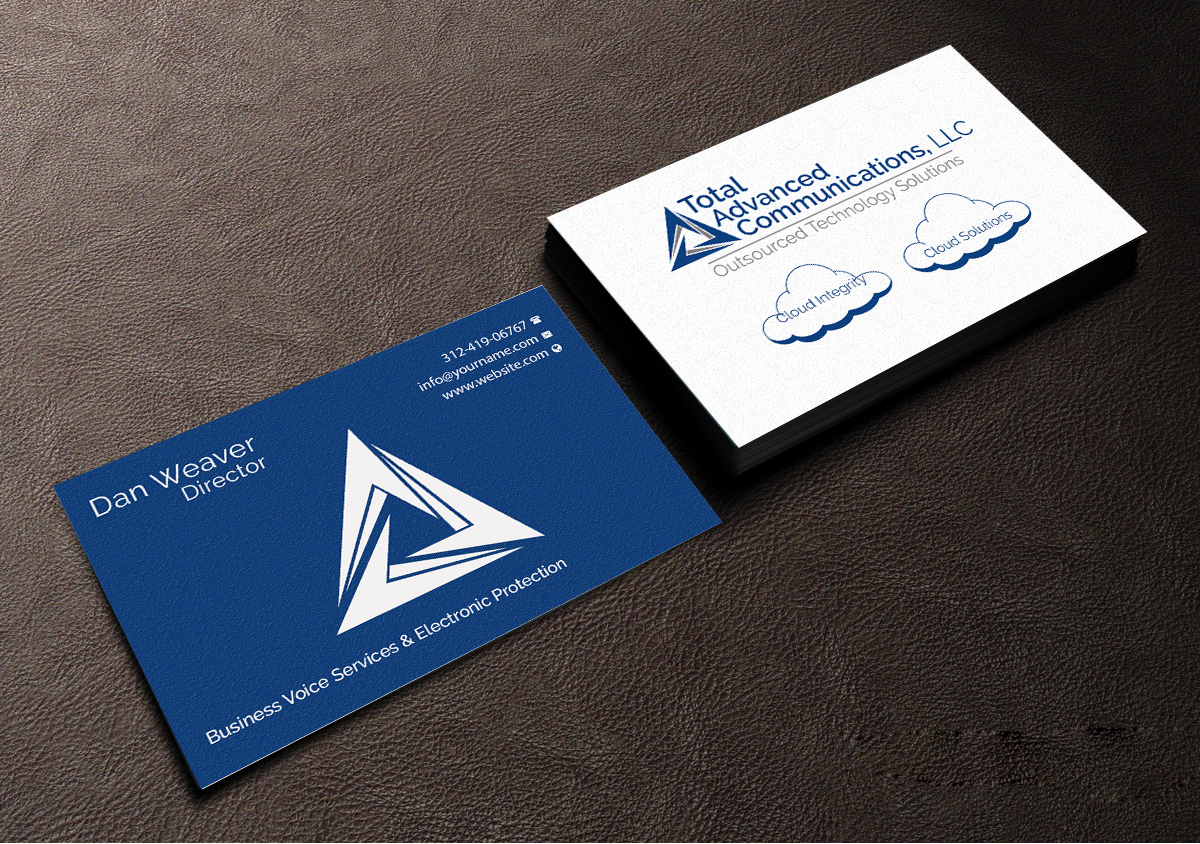 Design de Carte de Visite par Creations Box 2015 pour Total Advanced Communications, LLC | Design #12668833