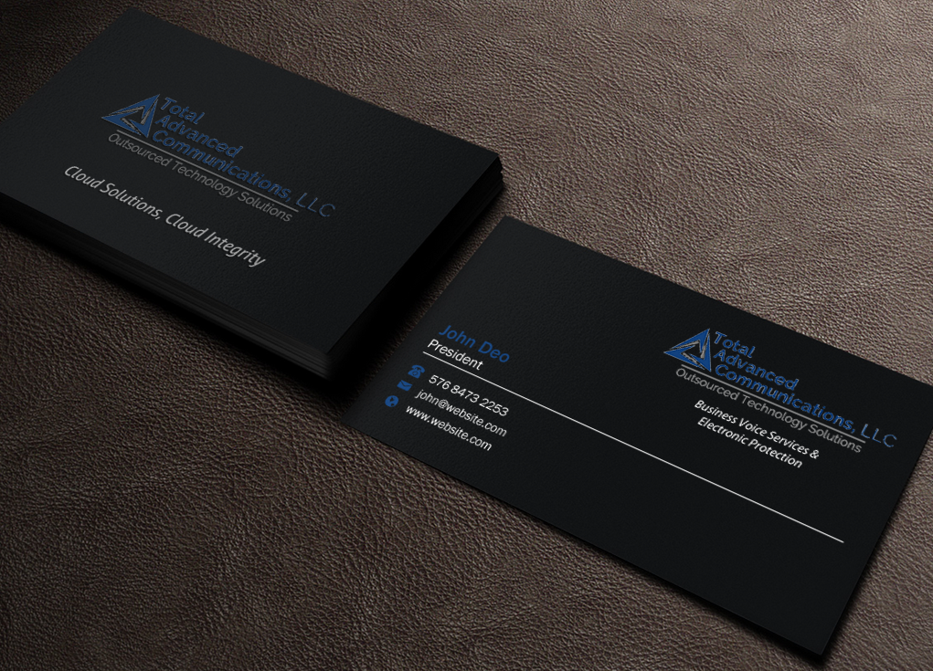 Design de Carte de Visite par Brand aid pour Total Advanced Communications, LLC | Design #12667152