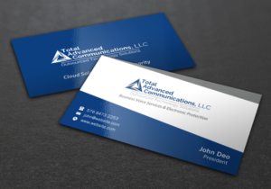 Business Card Design by Brand aid for Total Advanced Communications, LLC | Design: #12667158