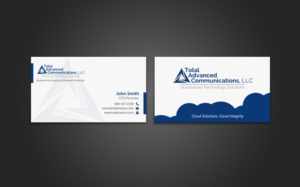 Business Card Design by chandrayaan.creative for Total Advanced Communications, LLC | Design: #12665231