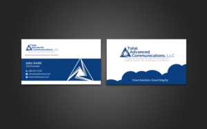 Business Card Design by chandrayaan.creative for Total Advanced Communications, LLC | Design: #12665234