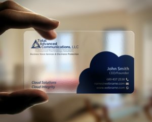 Business Card Design by chandrayaan.creative for Total Advanced Communications, LLC | Design: #12665608