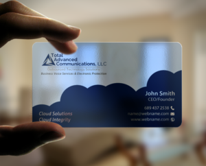 Business Card Design by chandrayaan.creative for Total Advanced Communications, LLC | Design: #12665609
