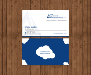 Business Card Design by chandrayaan.creative for Total Advanced Communications, LLC | Design: #12725249