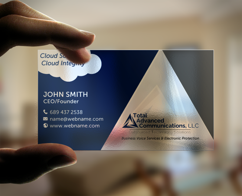 Business Card Design by chandrayaan.creative for Total Advanced Communications, LLC | Design #12725273
