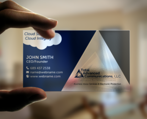 Business Card Design by chandrayaan.creative for Total Advanced Communications, LLC | Design: #12725273