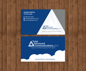 Business Card Design by chandrayaan.creative for Total Advanced Communications, LLC | Design: #12725274