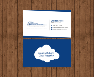 Business Card Design by chandrayaan.creative for Total Advanced Communications, LLC | Design: #12725309