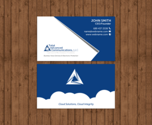 Business Card Design by chandrayaan.creative for Total Advanced Communications, LLC | Design: #12725313