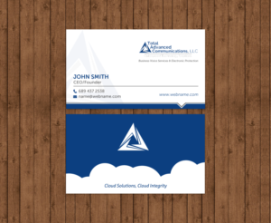 Business Card Design by chandrayaan.creative for Total Advanced Communications, LLC | Design: #12725315