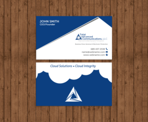 Business Card Design by chandrayaan.creative for Total Advanced Communications, LLC | Design: #12725316