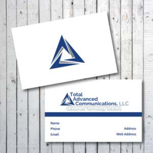 Business Card Design by MGC creazioni grafiche for Total Advanced Communications, LLC | Design #12696384