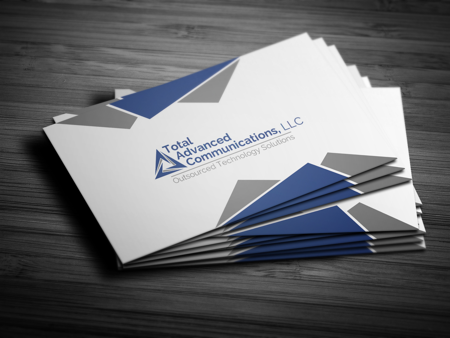 Business Card Design by mefiloglu for Total Advanced Communications, LLC | Design #12746668