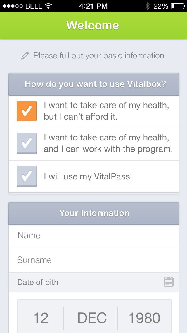 App Design by Nicky Bozic for SeaBee Ventures | Design #2244979