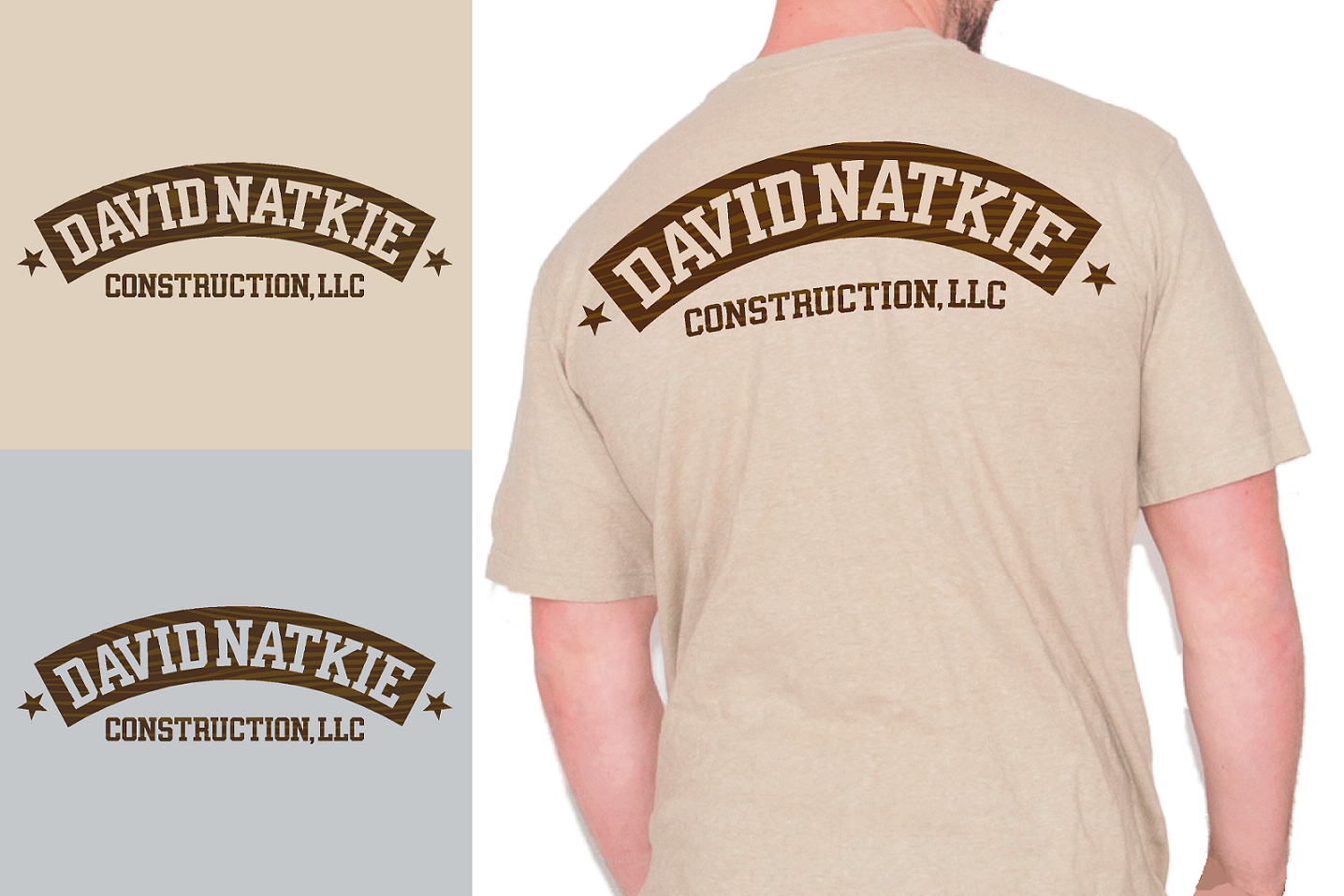 Design de T-shirt par Cyan Designs pour David Natkie Construction | Design #10457968