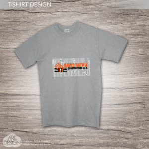 T-shirt Design by Katyas Art and Design for David Natkie Construction | Design: #10461268