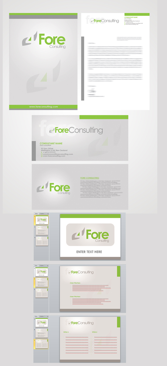 Schreibwaren-Design von diRtY.EMM für ForeConsulting | Design #451219