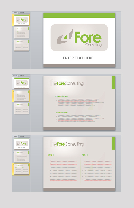 Schreibwaren-Design von diRtY.EMM für ForeConsulting | Design #451224