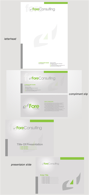 Schreibwaren-Design von diRtY.EMM für ForeConsulting | Design: #459193