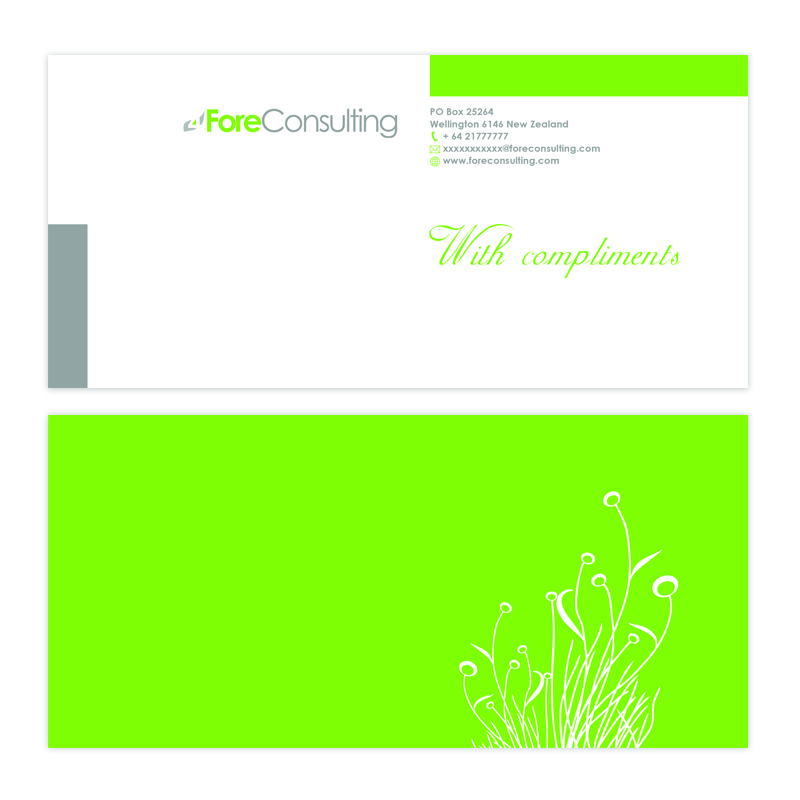 Schreibwaren-Design von Ilona Maslioukovskagia für ForeConsulting | Design #452629