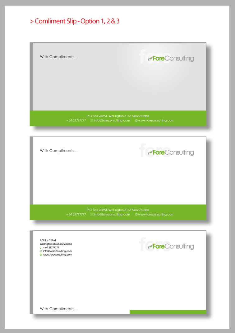 Design de Papeterie par CREATIVE VIJAY pour ForeConsulting | Design #451929