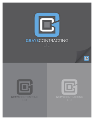 Logo Design by JLAGO for Grays Contracting Ltd | Design: #10426007