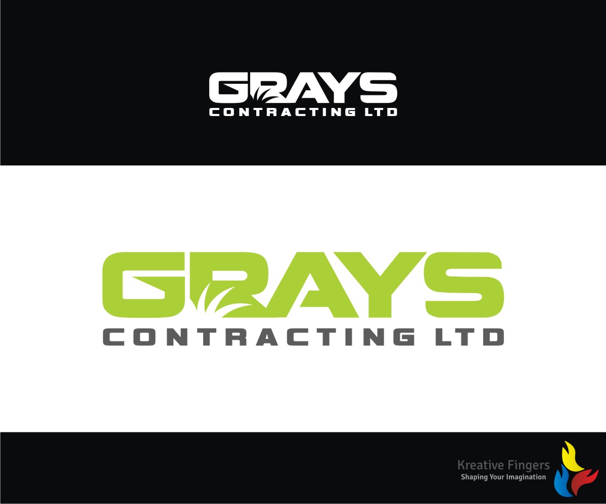 Logo Design by Kreative Fingers for Grays Contracting Ltd | Design: #10387093