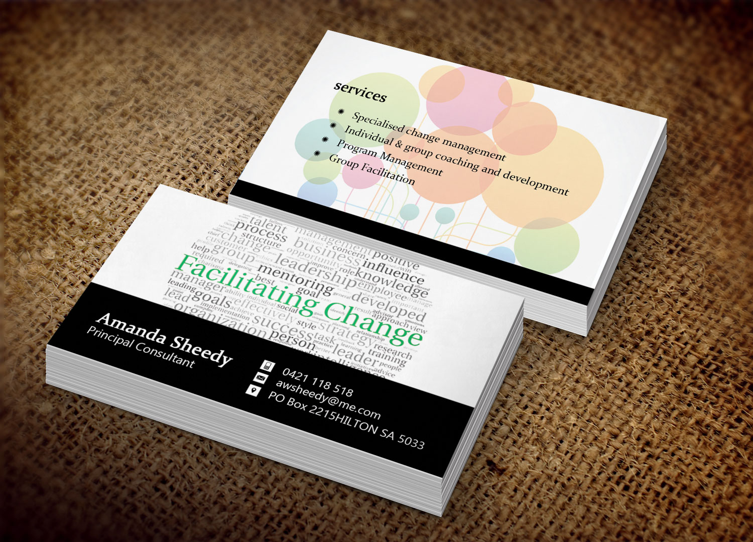 Business Card Design by Lanka Ama for this project | Design #10398393