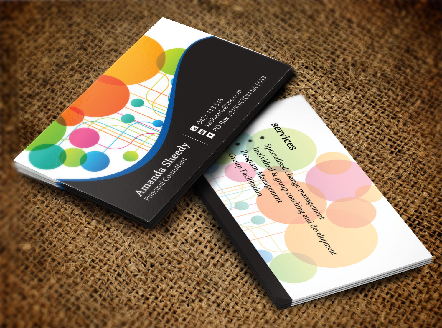 Business Card Design by Lanka Ama for this project | Design #10398396