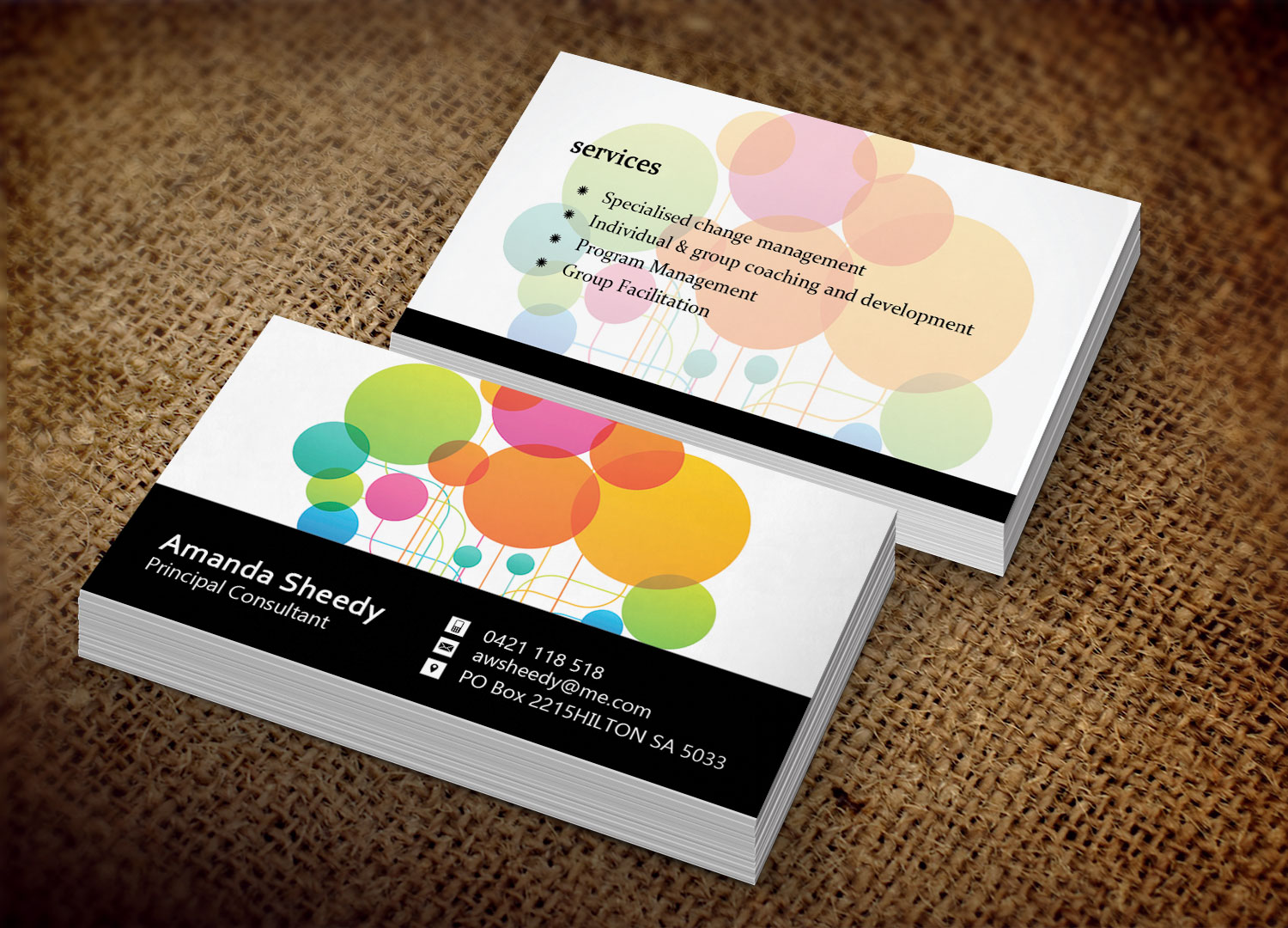 Business Card Design by Lanka Ama for this project | Design #10398398