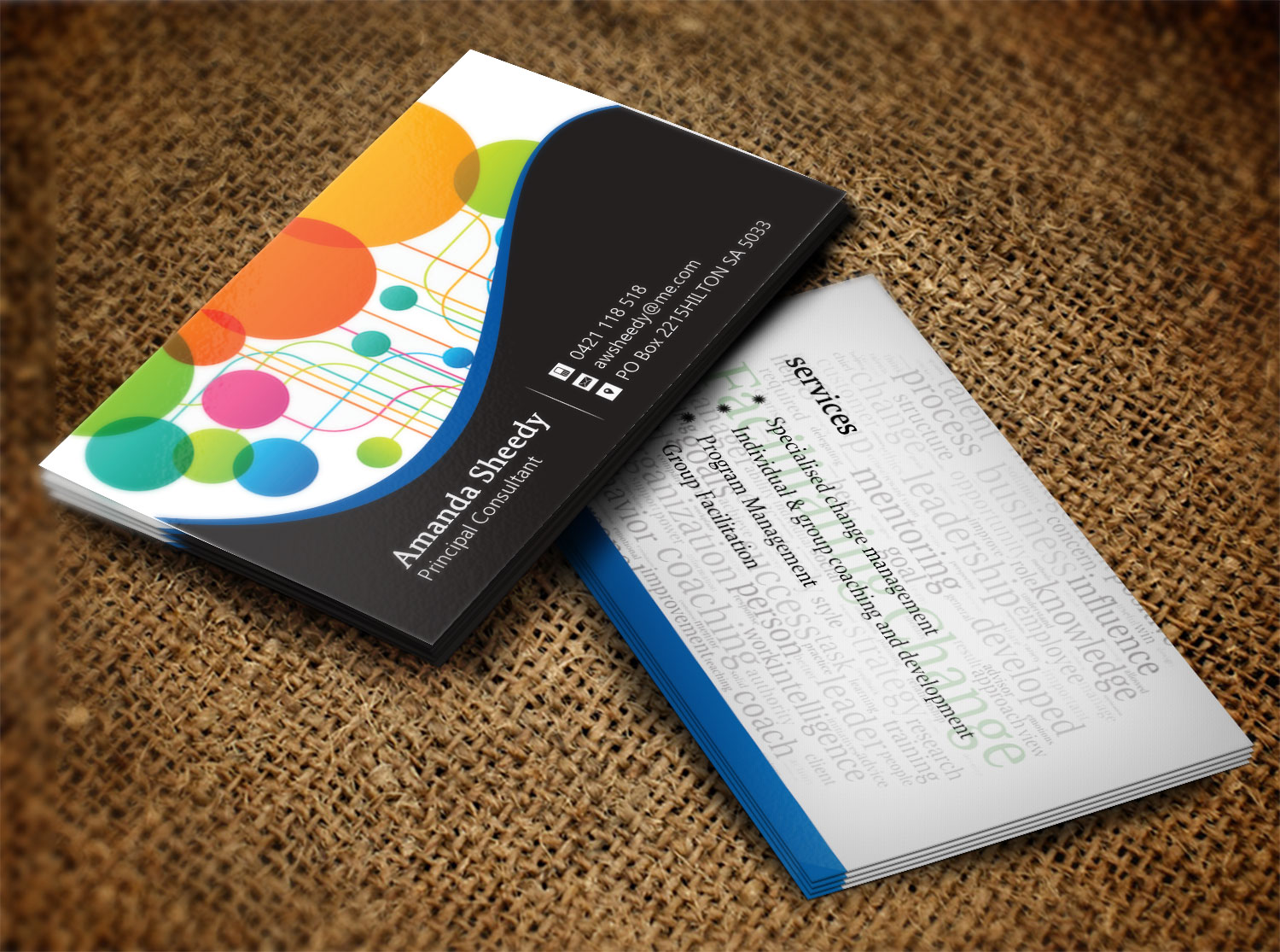 Business Card Design by Lanka Ama for this project | Design #10398400