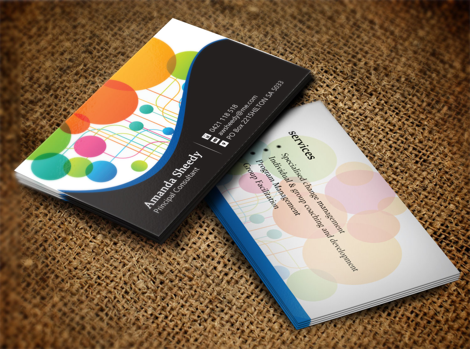Business Card Design by Lanka Ama for this project | Design #10398401