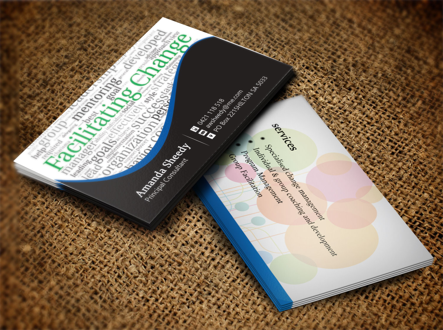 Business Card Design by Lanka Ama for this project | Design #10398422
