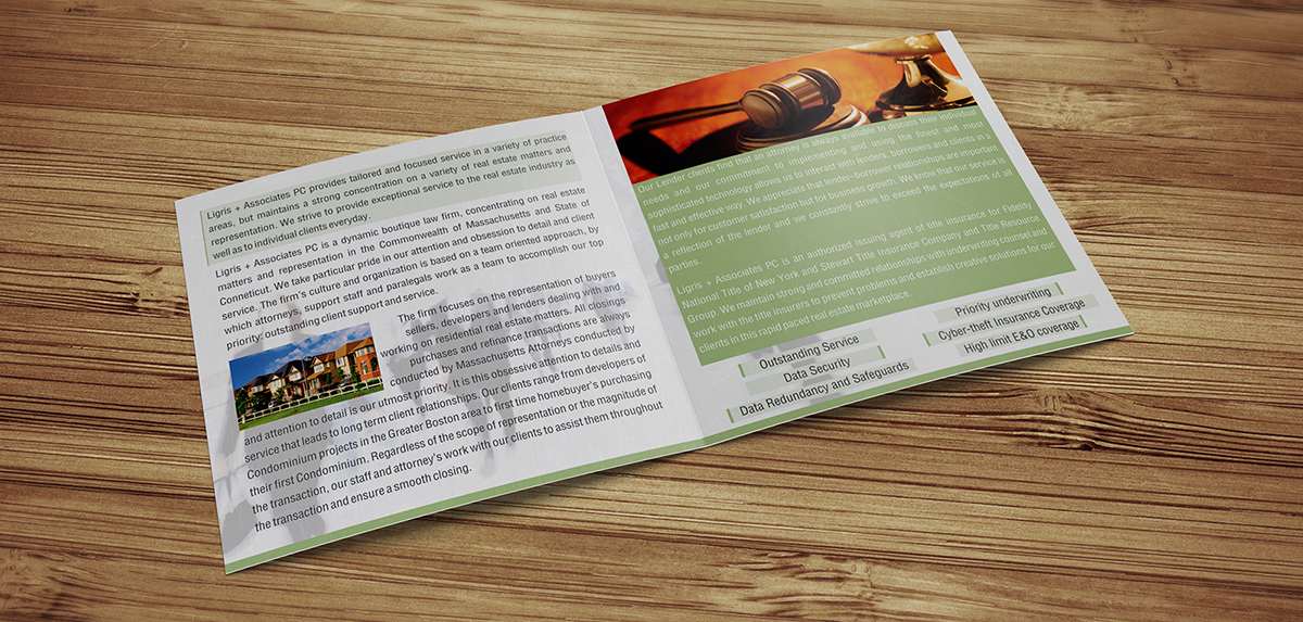 Brochure Design by Insônia Criativa for Ligris & Associates | Design #2256367