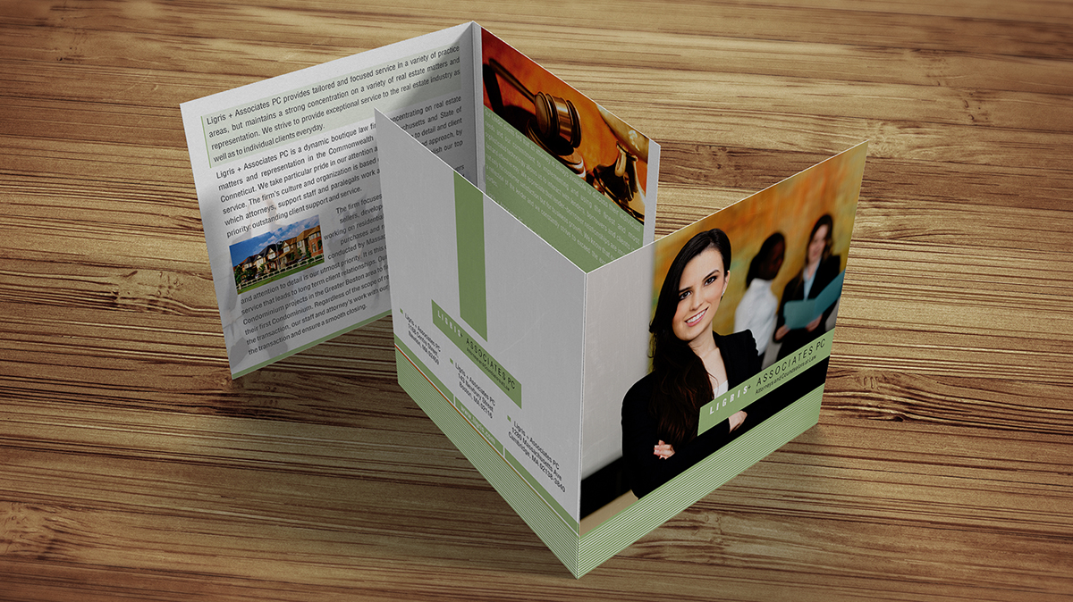 Brochure Design by Insônia Criativa for Ligris & Associates | Design #2256378