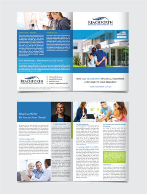 Brochure Design by alex989 for Reachforth Financial Solutions Pty Ltd | Design: #15672972