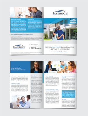 Brochure Design by alex989 for Reachforth Financial Solutions Pty Ltd | Design: #15690413