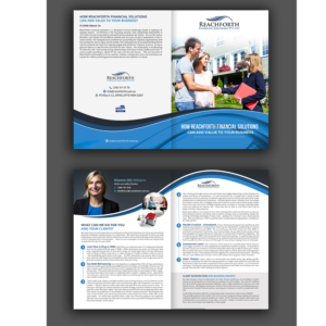 Brochure Design by creative.bugs for Reachforth Financial Solutions Pty Ltd | Design: #15772103