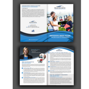 Brochure Design by creative.bugs for Reachforth Financial Solutions Pty Ltd | Design: #15778466