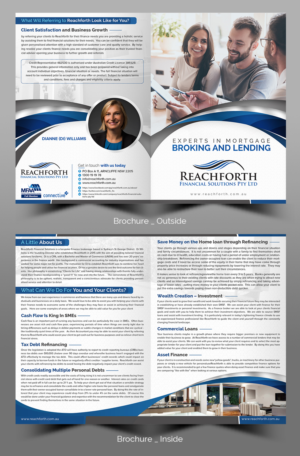 Brochure Design by SAI DESIGNS for Reachforth Financial Solutions Pty Ltd | Design: #15720076