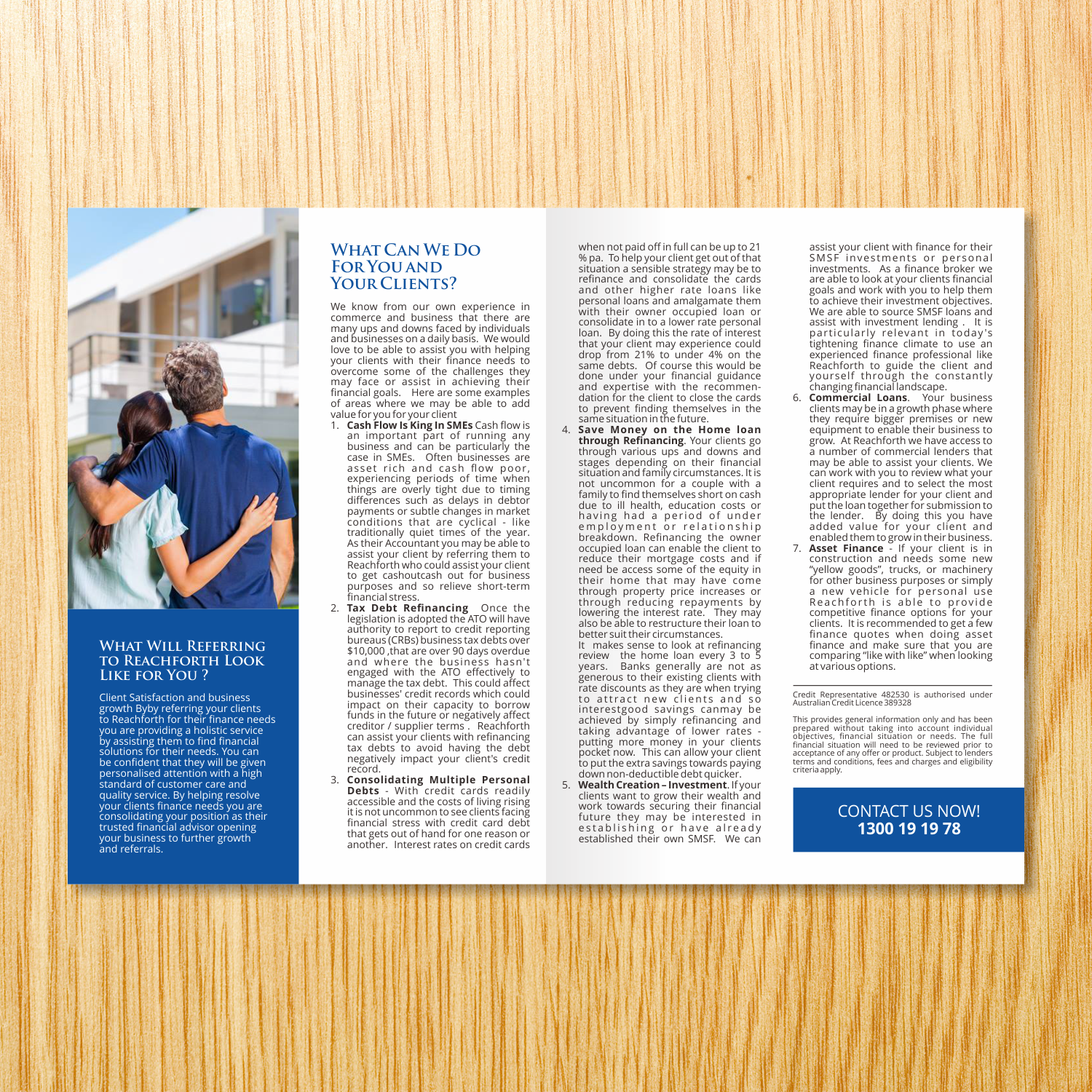 Design de Brochure par barinix pour Reachforth Financial Solutions Pty Ltd | Design #15690733