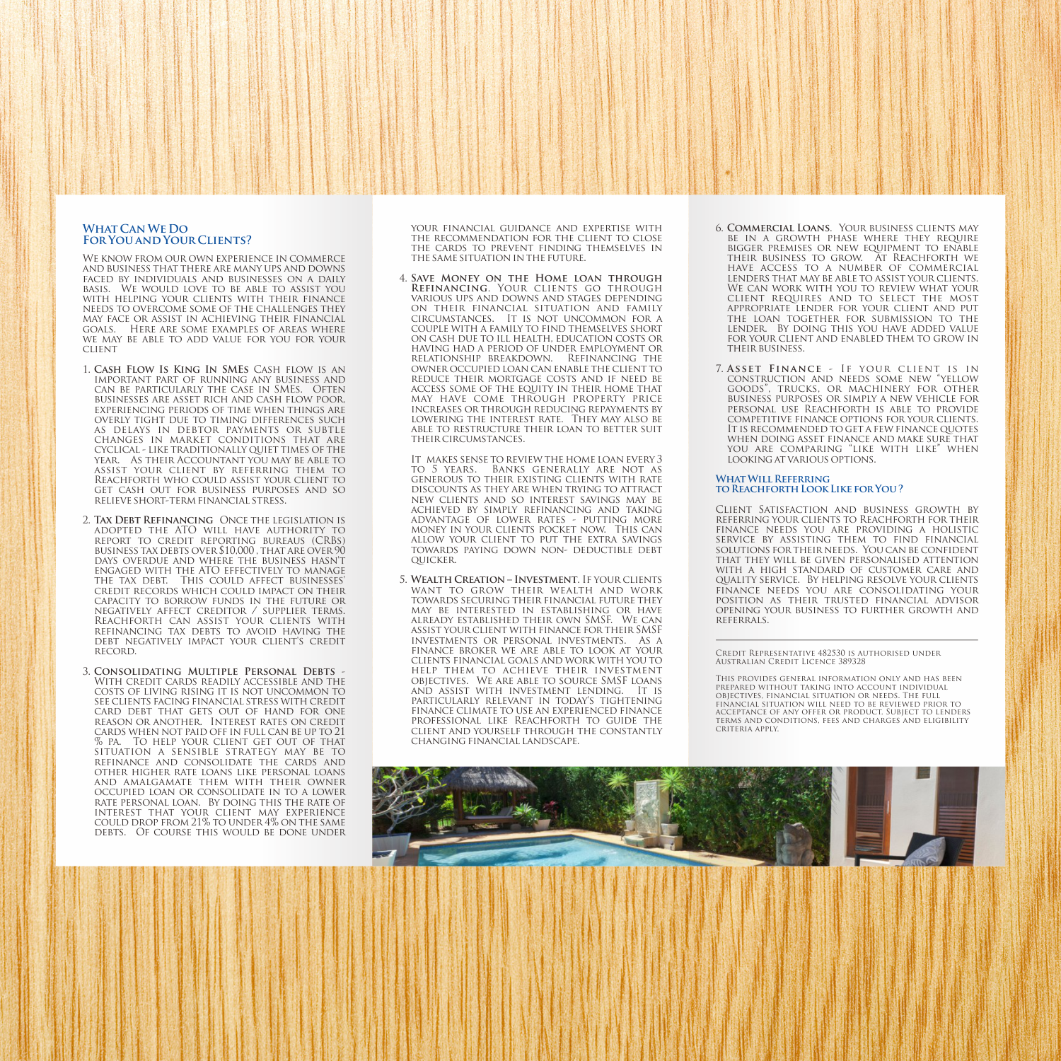 Brochure Design by barinix for Reachforth Financial Solutions Pty Ltd | Design #15711668