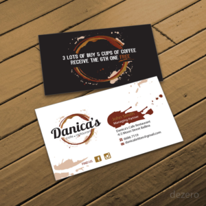 Design de Carte de Visite par Dezero pour ce projet | Design : #10410062