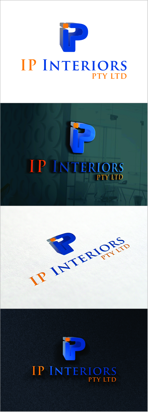 Logo Design by DG for IP Interiors Pty Ltd | Design #10438991