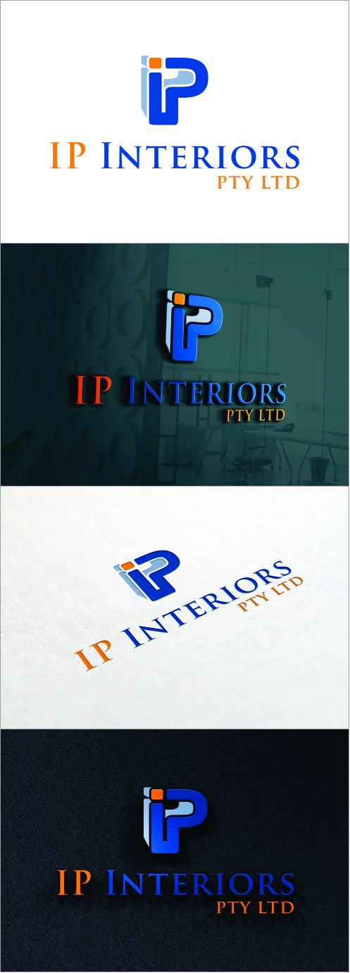 Logo Design by DG for IP Interiors Pty Ltd | Design #10438992