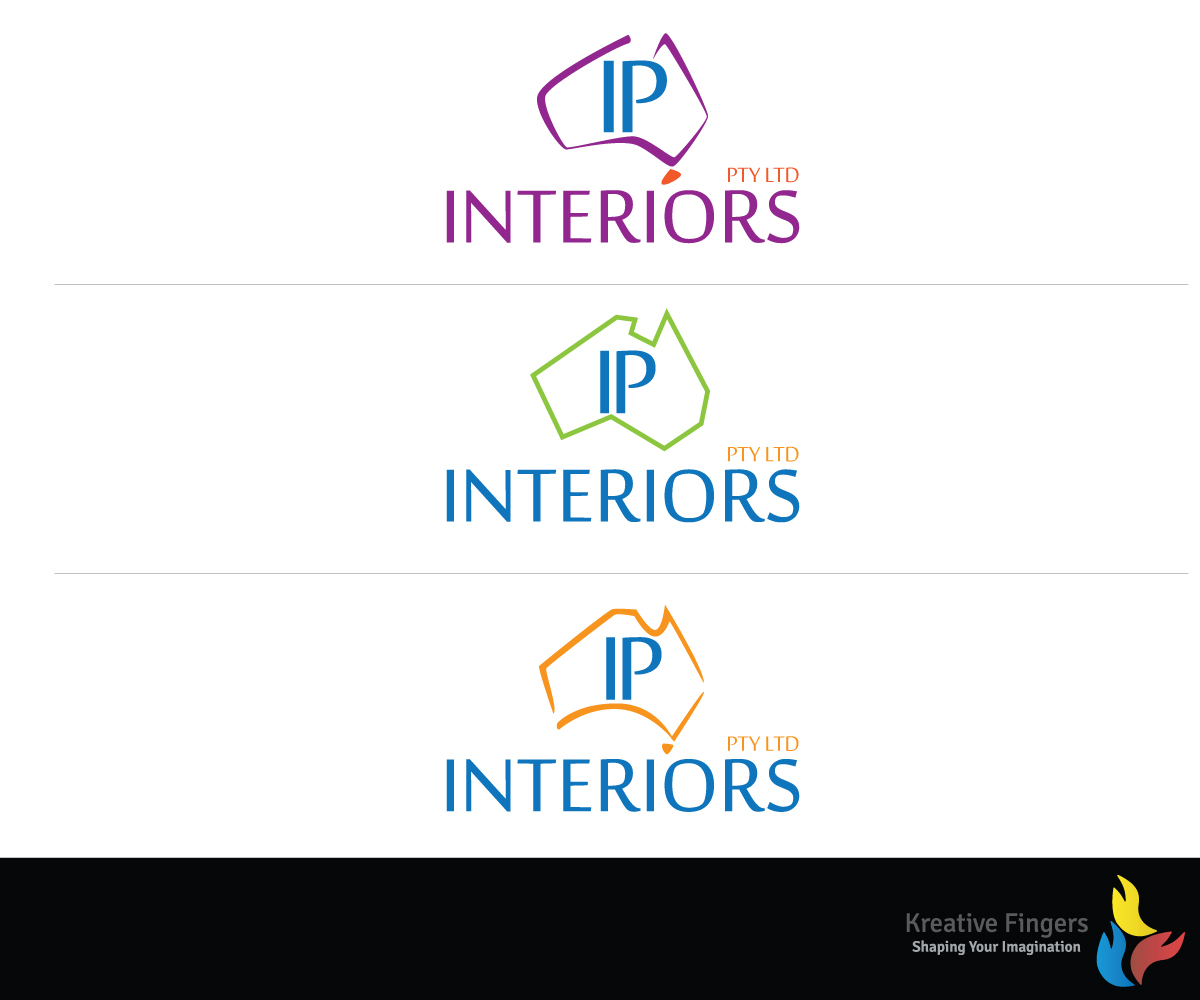 Diseño de Logo por Kreative Fingers para IP Interiors Pty Ltd | Diseño #10425211