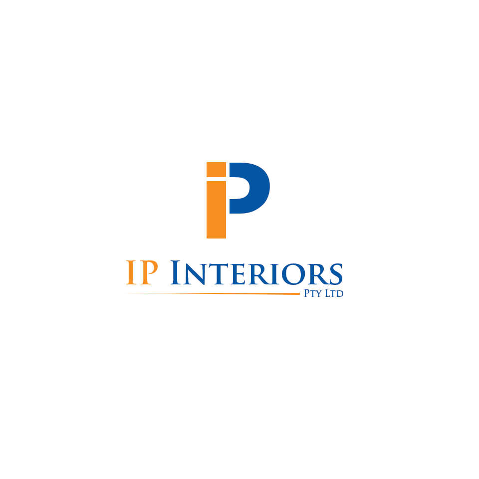Professional, Bold, Construction Company Logo Design for IP Interiors ...