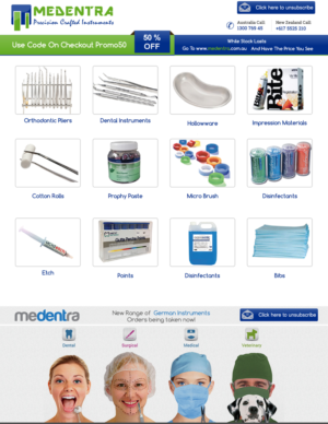 Email Marketing Design by harmi_199 for Medentra | Design: #10413795
