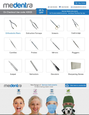Design de Marketing Électronique par HarmiDesigning pour Medentra | Design : #10433157