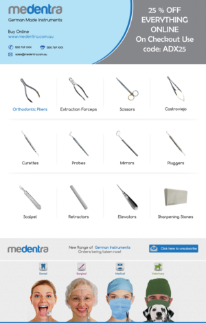 Design de Marketing Électronique par HarmiDesigning pour Medentra | Design : #10436971